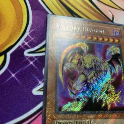Yugioh! Victory Dragon RP02-EN098 (2025 Reprint) Secret Rare LP - Image 2