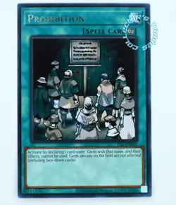 "Prohibition" PSV-EN039 (R) Yu-Gi-Oh! 25th Pharaoh's Servant - Image 1