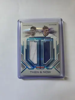 Futera Incredible Series 2 Gerrard And Palmer Match Worn Dual Patch 9/9 - Image 1