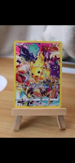 The Pokemon Company Pikachu Full Art Secret Rare Holo 70 HP 160/159 Crown Zenith - Image 1