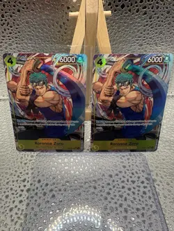 One Piece CCG Roronoa Zoro OP15-113 SR Alt Art Adventure on KAMI's Island ENG - Image 1