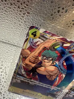 One Piece CCG Roronoa Zoro OP15-113 SR Alt Art Adventure on KAMI's Island ENG - Image 2