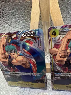 One Piece CCG Roronoa Zoro OP15-113 SR Alt Art Adventure on KAMI's Island ENG - Image 3