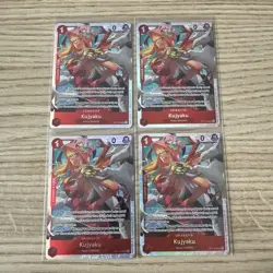 Kujyaku OP11-004 SR - A Fist of Divine Speed - One Piece CCG - Playset X4 - Image 1