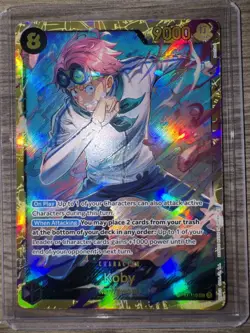 One Piece TCG A Fist Of Divine Speed Koby English Op-11-119 SEC - Image 1