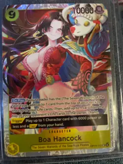One Piece TCG - Boa Hancock SR OP14-112 - The Azure Sea's Seven OP14 - Image 1