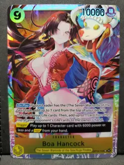 One Piece TCG - Boa Hancock SR OP14-112 - The Azure Sea's Seven OP14 - Image 1