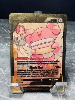 Blissey V TG22/TG30 Gold Display Card Pokemon TCG - Image 1