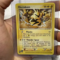 Electabuzz - EX Sandstorm 35/100 Vintage Kouki Saitou Pokemon Card LP/NM+ Vtg - Image 1