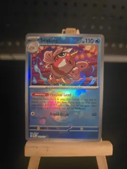Pokemon Card Seaking (Poke Ball) #21 Prismatic Evolutions Holo English - Image 1