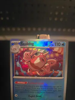 Pokemon Card Seaking (Poke Ball) #21 Prismatic Evolutions Holo English - Image 2