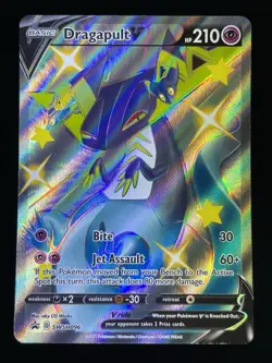 Dragapult V SWSH096 Promo SWSH: Sword & Shield Promo Cards Pokemon Card - Image 1