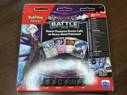 Pokemon TCG Rival Battle Deck Steven with Beldum Promo Card - Image 3