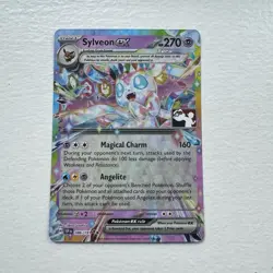 Sylveon ex 086/191 Prize Pack Series Stamped Promo Card NM - Image 1