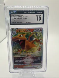 Charizard VSTAR 014/172 VSTAR Universe Japanese Pokemon Card PSA 10 - Image 1