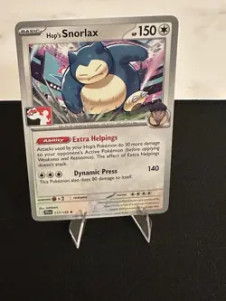 Hop's Snorlax 117/159 Prize Pack Series Cards Regular - Image 1
