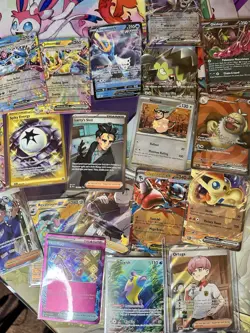 400 Pokemon Card Lot Bulk NM No Energy Guaranteed Hits Holos Reverse Holo ex - Image 3