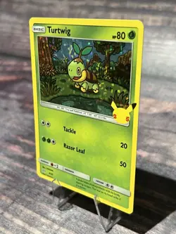 Turtwig 4/25 2021 McDonald's 25th Anniversary Pokemon Card Promo Pokemon TCG - Image 3