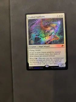 Exalted Sunborn Edge of Eternities Foil Promo Card - Image 1