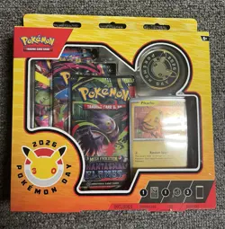 Sealed 2026 Pokemon Day Box Trading Card Game Mint! - Image 1