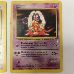 Lot Of 4 90s Vintage Pokemon Cards Persian/Jynx/Koga’s Tangela/ Dodrio - Image 3
