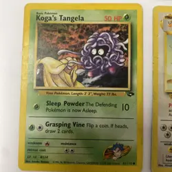 Lot Of 4 90s Vintage Pokemon Cards Persian/Jynx/Koga’s Tangela/ Dodrio - Image 4