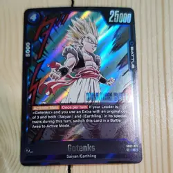 Bandai Dragon Ball Super Card Game Gotenks SB02-021 SB02 Rare Holo Battle 25000 - Image 1
