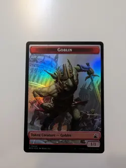 MTG - Goblin/Bird Illusion Token (Foil) - Ravnica Remastered NM/M Condition - Image 1