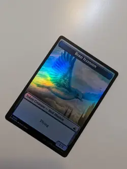 MTG - Goblin/Bird Illusion Token (Foil) - Ravnica Remastered NM/M Condition - Image 3