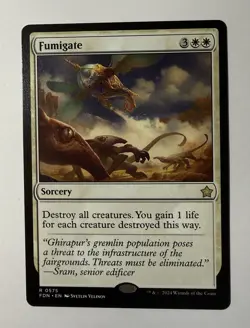 x1 Fumigate R MTG Foundations M/NM, English - Image 1