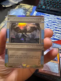 Consecrated Sphinx Masterpiece Series: Amonkhet Invocations Foil NM MTG - Image 1