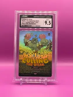 CULLING THE WEAK | MTG: Secret Lair Twisted Toons | Foil | CGC 9.5 MINT+ (#1818) - Image 1