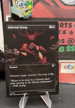 Infernal Grasp (Borderless) Innistrad Remastered Regular LP MAGIC THE GATHERING - Image 1