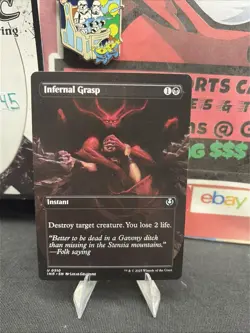 Infernal Grasp (Borderless) Innistrad Remastered Regular LP MAGIC THE GATHERING - Image 2