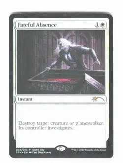 Fateful Absence P Game Day & Store Championship Promos 2 NM - Image 1