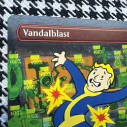 1x MTG Vandalblast (Borderless) - Universes Beyond: Fallout (PIP) #355 - Magic - Image 2