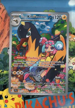 Pokemon TCG Ionos Kilowattrel Illustration Rare 163/159 Journey Together NM/M - Image 1