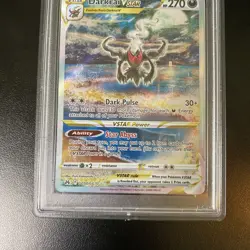 2023 POKEMON SWORD & SHIELD CROWN ZENITH #GG50 FULL ART/DARKRAI VSTAR PSA 10 - Image 4