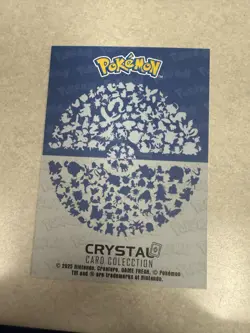 2025 Pokemon Crystal Card Collection Black Dark Edition #039 Jigglypuff Holo - Image 2