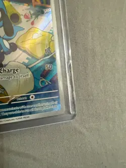 Riolu 215/198 Illustration Rare Scarlet & Violet Pokemon Holo Near Mint - Image 5