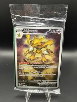 Alakazam 009 Pokemon TCG Mega Evolution Promo Holo SEALED - Image 1