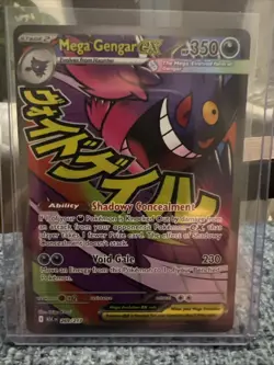 Pokemon TCG Mega Gengar EX Mega Attack Rare 269/217 NM - Image 1