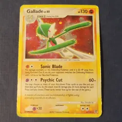 Pokemon Gallade 6/132 Secret Wonders Holo Heavily Played *FREE SHIPPING* - Image 1