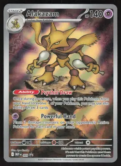 Alakazam - 009 009 Holo Promo ME: Mega Evolution Promo Pokemon Near Mint - Image 1