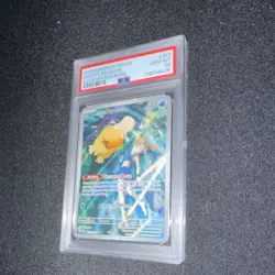 2025 POKEMON DRI EN-DESTINED RIVALS ILLUSTRATION RARE MISTY'S PSYDUCK PSA 10 - Image 1