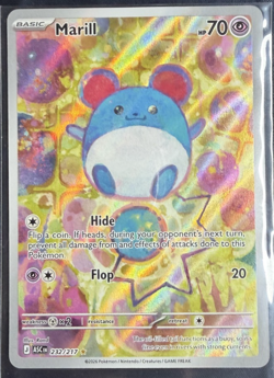 Marill 232/217 Me: Ascended Heroes Pokemon TCG Holo Illustration Rare ENGLISH - Image 1