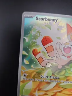 Scorbunny 225/217 Ascended Heroes Pokemon TCG Illustration Rare Holo - Image 4