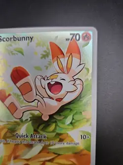Scorbunny 225/217 Ascended Heroes Pokemon TCG Illustration Rare Holo - Image 5