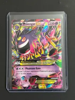Pokemon 2014 XY Phantom Forces Mega Gengar EX 35/119 Lightly Played - Image 1