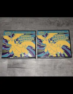 Pokemon Mega Evolutions Ascended Heroes ETB Elite Trainer Box Lot Of 2 - Image 1